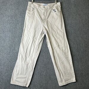 Polar Skate Co Big Boy Jeans Mens Size M Sand Beige Baggy Skateboarding Pants